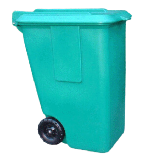 Basurero con ruedas 220 lts.