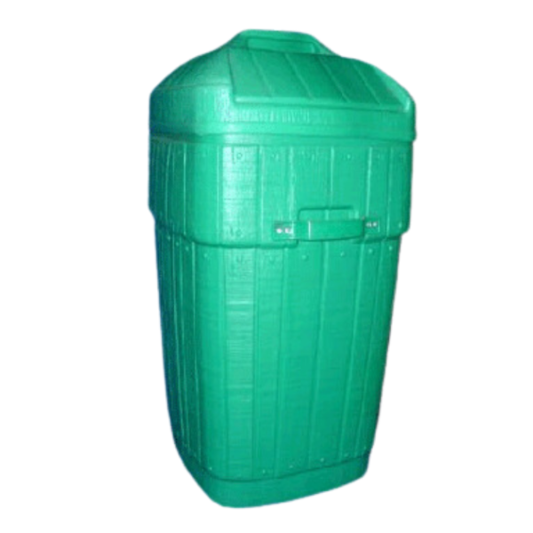 Basurero cuadrado 120 lts.