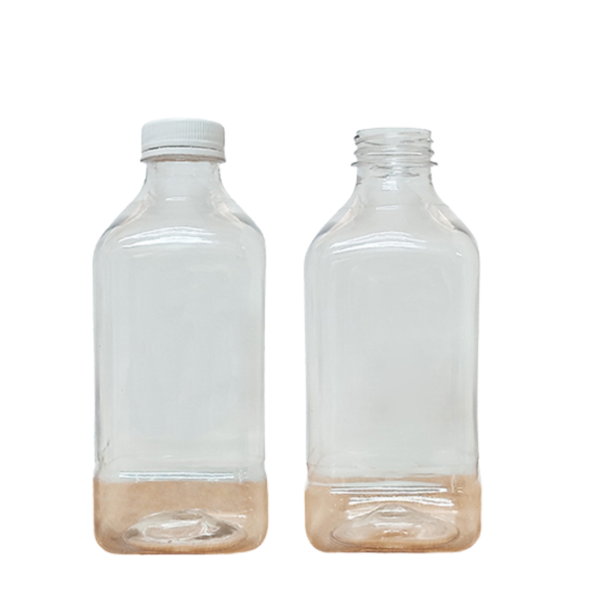 Botella PET 500 cc. Boca 38 Cuadrada