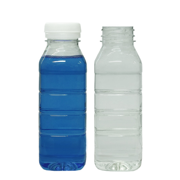 Botella PET 300 cc. Boca 37 Cuadrada